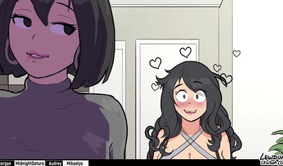 Morgan experiences lesbians for the first time