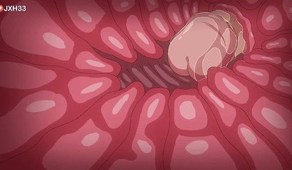 She never felt an anime cock so deep