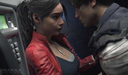 Breathtaking Claire & her boyfriend Leon banging in public