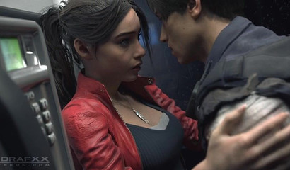 Breathtaking Claire & her boyfriend Leon banging in public