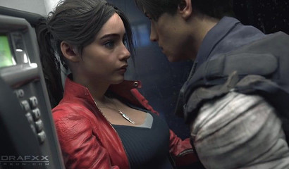 Breathtaking Claire & her boyfriend Leon banging in public