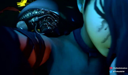 Xenomorph puts her 3D seduction skills to good use