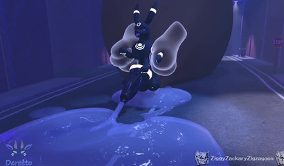 Adorable 3D Pokemon releasing huge load of jizz