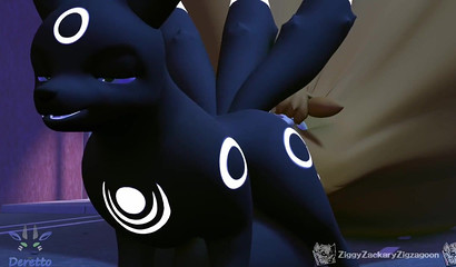 Adorable 3D Pokemon releasing huge load of jizz