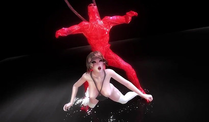 This 3D ballerina can't handle too many orgasms