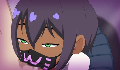 Femboy's tiny cartoon ass can take a lot of jizz