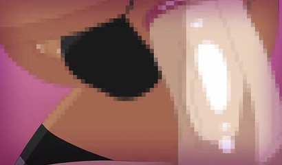 Femboy's tiny cartoon ass can take a lot of jizz