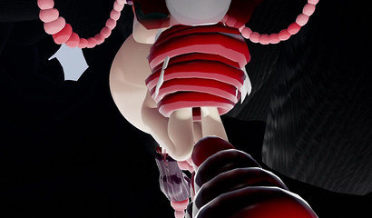 Tentacles give her all the pleasure she wants