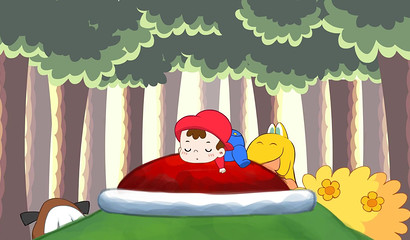 Clothes are forbidden on Yoshi Island