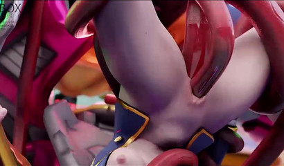 Tentacles bring 3D D.Va to her breaking point