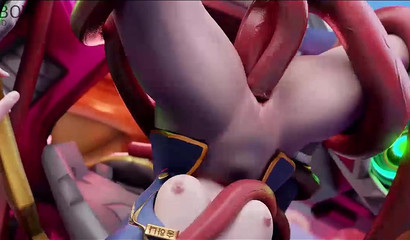Tentacles bring 3D D.Va to her breaking point