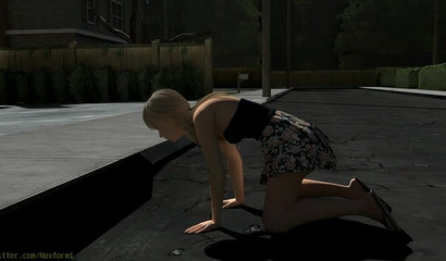 3D ghost cock makes her feel alive