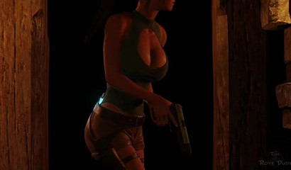 Lara Croft bangs her way out of trouble