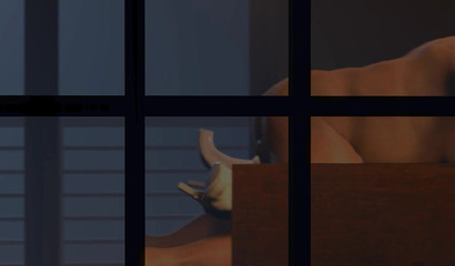 POV This blonde 3D bitch will clean your hose nicely