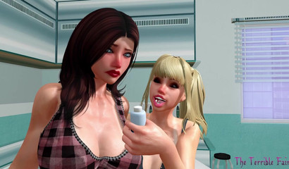 You will take my cock everywhere slut! - 3D Porn