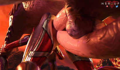 D.Va welcomes a visit from a horse demon