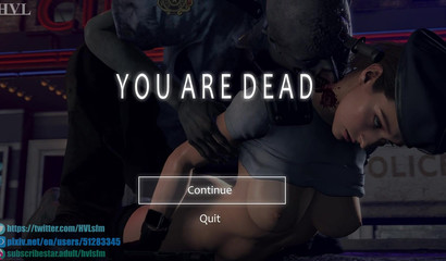 Dead Jill Valentine gets boned by an ugly monster