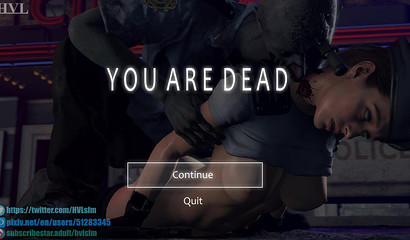 Dead Jill Valentine gets boned by an ugly monster