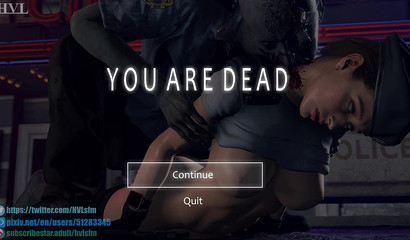 Dead Jill Valentine gets boned by an ugly monster