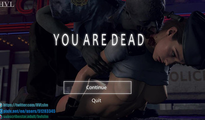 Dead Jill Valentine gets boned by an ugly monster