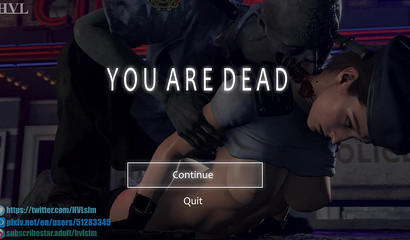 Dead Jill Valentine gets boned by an ugly monster
