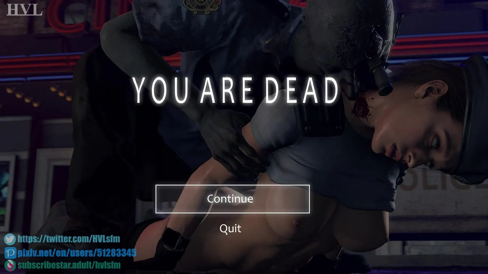 Jill Valentine's ultimate guro fate