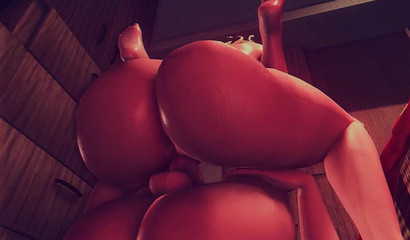 Busty 3D in a sensual forbidden office affair