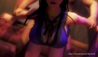 Tifa Lockhart won't last much longer riding this 3D rod