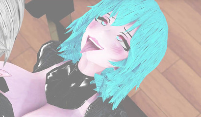 Busty 3D hotties banging in the gym