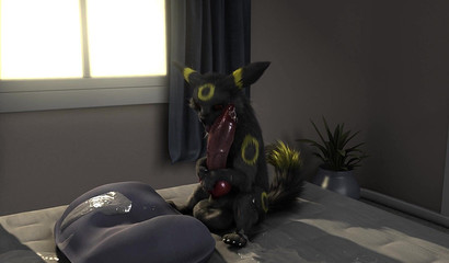 This room isn't enough to hold his 3D jizz