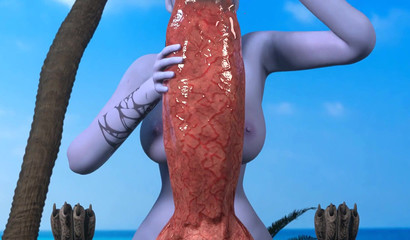 Widowmaker takes every cock she sees