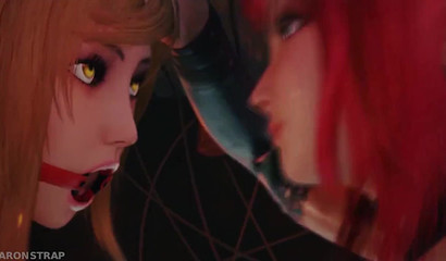 A mistress's lesbian slave