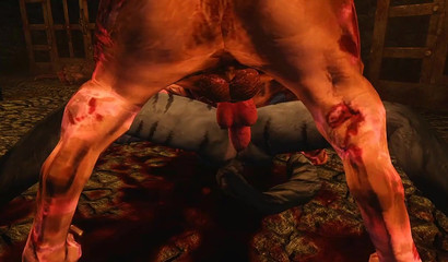 Undead monster on a brutal raping spree