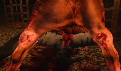 Undead monster on a brutal raping spree