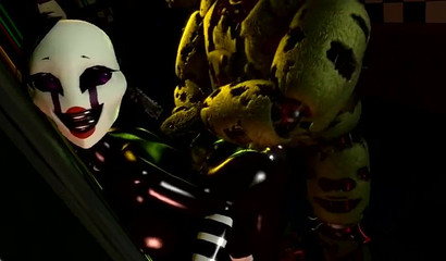 Five Nights at Freddy's presenting a rough rape scene