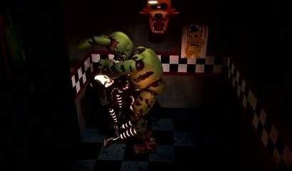 Five Nights at Freddy's presenting a rough rape scene
