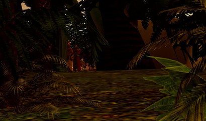 If you go down the woods today monsters will rape you