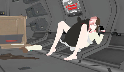 Feral raping a submissive cumslut