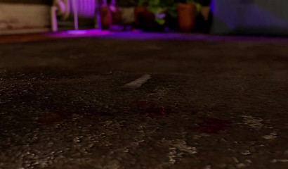 Two zombies raping a seductive chick