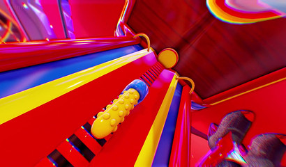 Ahegao princess double stuffed in a threesome