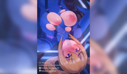 Breathtaking Samus Aran fucks Ridley's huge dick