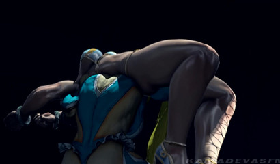 Enslaved by lesbian goddesses