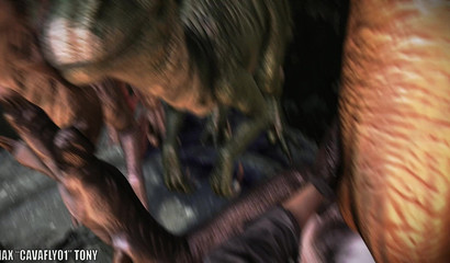 The meanest creature you'll ever see - a twisted Jurassic Park