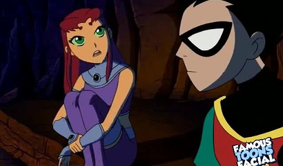 Robin shoves his stick down her booty