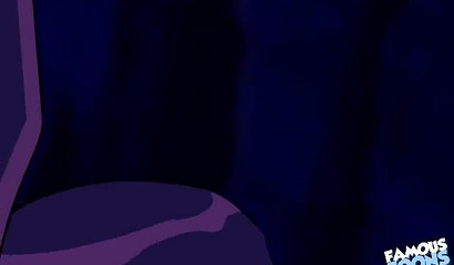 Robin shoves his stick down her booty