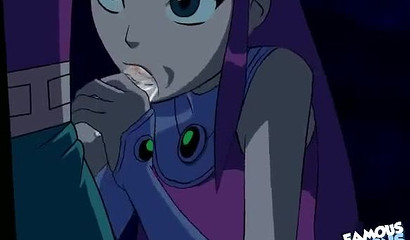 Robin shoves his stick down her booty