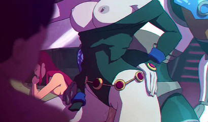 ''Go Teen Titans'' intense foursome fuck