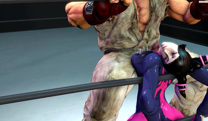 Dead Juri still has a warm thing between the legs