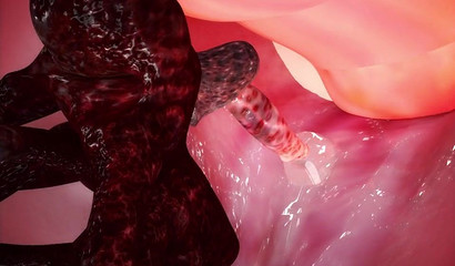 Poor Ulala among the horny spiders