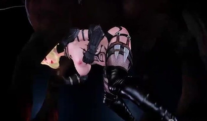 No cock can pound this deep like a horse's